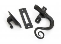 Black Locking Monkeytail Fastener - RH