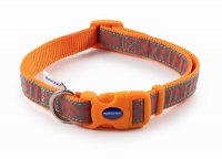 Ancol Orange Bone Collar - 45-75cm