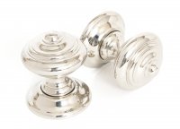 Polished Nickel Elmore Concealed Mortice Knob Set