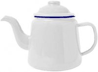 Enamel Teapot with Handle & Lid 14cm, 1.5L