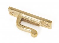 Polished Brass Hook Plate