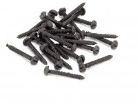 Beeswax 8 x 1¼" Round Head Screws (25)