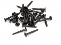 Black 6 x 1" Countersunk Screws (25)