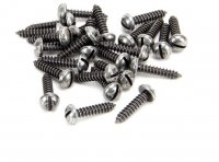 Pewter 8 x 3/4" Round Head Screws (25)