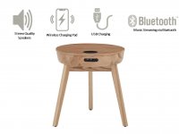 Jual San Francisco Smart Lamp Table - Oak