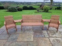 Churnet Valley - Valley Range 5 Seater Companion Set with Angled Trays