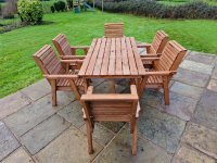 Churnet Valley - Valley Range 6 Seater Dining Set with Chairs
