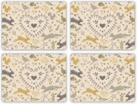 Cooksmart Woodland Set of 4 Placemats