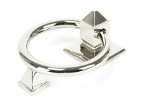 Polished Nickel Ring Door Knocker