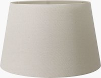 Pacific Lifestyle Coast Cream Calico Tapered Lampshade 35cm