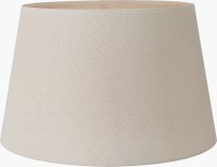Pacific Lifestyle Coast Cream Calico Tapered Lampshade 30cm