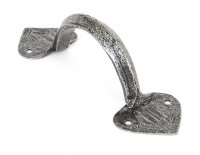Pewter 6" Gothic D Handle