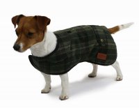 Ancol Heritage Green Check Dog Coat - S/M