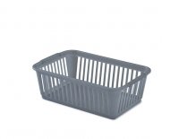 Whitefurze Handy Basket Silver - 25cm
