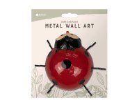 Rowan Cute Ladybird Metal Wall Decoration