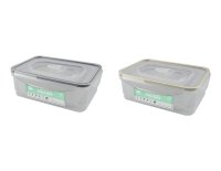 Cooke & Miller Clip Lock Food Containers - 4pk - Assorted