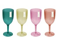 Summer Plastic Wine Glass - Assorted