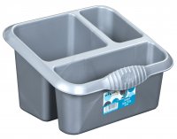 Wham Casa Large Sink Tidy Silver