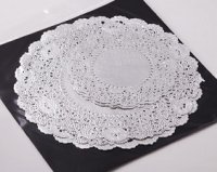 NJ Products Assorted Silver Doilies 5/8/9" (Pack of 20)