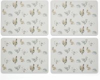 Cooksmart Country Animals Set of 4 Placemats