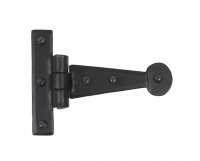 Black 4" Penny End T Hinge (pair)