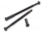 Black 5mm Male & Female Screws(2) --No Slots