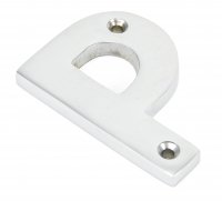 Satin Chrome Letter P