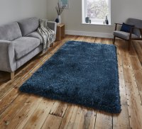 Think Rugs Montana Steel Blue - Various Sizes