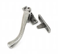 Pewter Night-Vent Locking Peardrop Fastener - LH