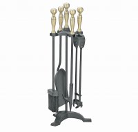 Manor Reproductions Manor Companion Set - Black & Antique