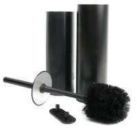 Miller Classic Free Standing/Wall Mounted Toilet Brush Set - Black