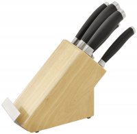 Stellar James Martin 5 Piece Knife Block Set - Wood
