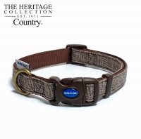 Ancol Herringbone Adjustable Dog Collar - Large