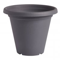 Clever Pots Round Plant Pot 19/20cm Charcoal