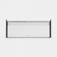 Brabantia Fall Front Bread Bin in White