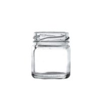 Mini Glass Jar with Gold Twist Cap 41ml / 1.5oz
