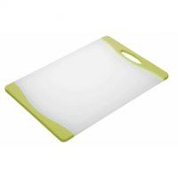 Colourworks Brights Green Reversible Chopping Board 36.5 x 25cm