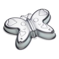 butterfly shaped cake pan 20x28x5cm - aluminium