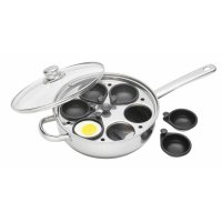 clearview s s six hole egg poacher 28cm (11")