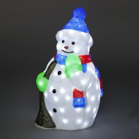 SnowTime Acrylic Character 54cm - Snowman