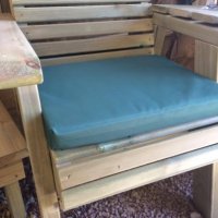 Churnet Valley Single Green Cushion