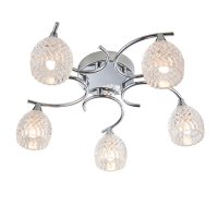 Boyer 5light Semi Flush ceiling light