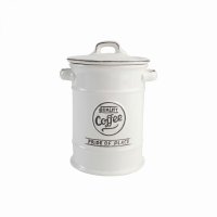 T & G Pride of Place Coffee Jar - White