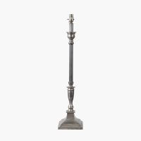 Pacific Lifestyle Canterbury Antique Silver Metal Table Lamp Base