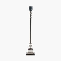 Pacific Lifestyle Claudius Metal Stick Table Lamp Base - Nickel
