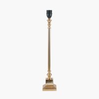 Pacific Lifestyle Claudius Metal Stick Table Lamp Base - Gold