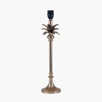 Pacific Lifestyle Trafalgar Metal Palm Tree Table Lamp Base - Gold