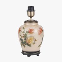 Pacific Lifestyle Classic Rose Small Glass Table Lamp Base