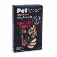 Petface Grain Free Dog Biscuits 320g - Lamb & Apple