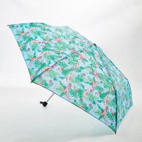 Eco Chic Mini Umbrella - Blue Flamingo